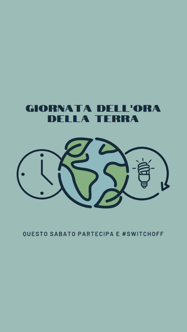Nessuna ora di alimentazione green modern-color-block