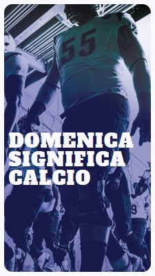 Domenica significa calcio purple modern-bold