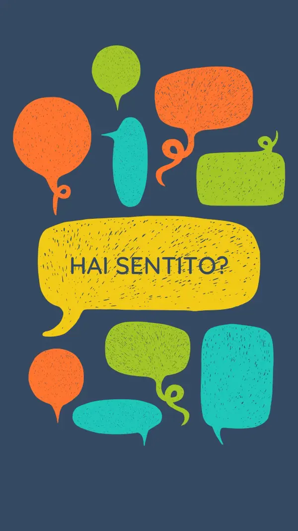 Parla con loro blue whimsical-line