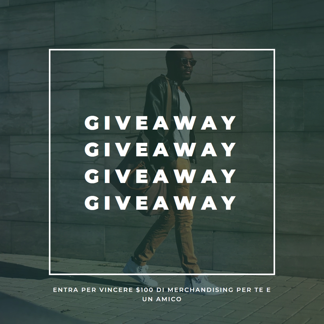 Passeggiata urbana blue modern-bold