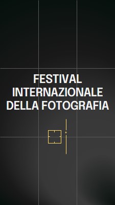 Festival internazionale della fotografia black modern,moody,camera,grid,geometric,pattern