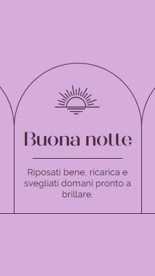 Riposa bene e ricarica purple organic,boho,lines,simple,symmetrical,