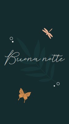 Una notte semplice buona blue whimsical,bohemian,graphic,simple,motif,handwriting,illustration,