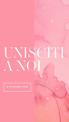 Partecipa a un evento pink elegant,clean,watercolor,classic,simple,minimal