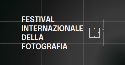 Festival internazionale della fotografia black modern,moody,camera,grid,geometric,pattern