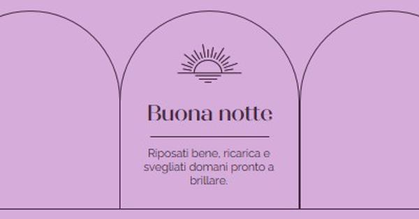 Riposa bene e ricarica purple organic,boho,lines,simple,symmetrical,