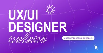 Ui/UX designer wanted purple bold,playful,digital,grid,neon,gradient