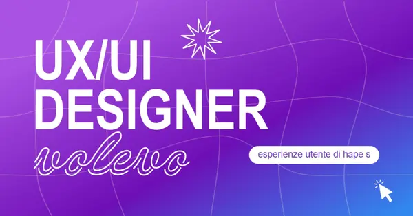 Ui/UX designer wanted purple bold,playful,digital,grid,neon,gradient