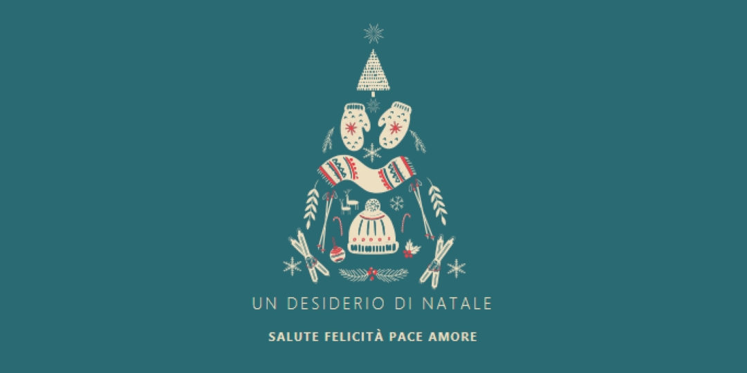 Tutto quello che voglio per Natale green modern-simple