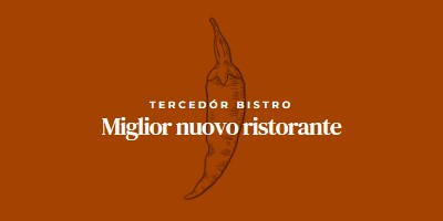 Siamo il miglior nuovo ristorante red modern-simple