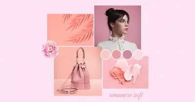 Soffici con pastelli pink photographic,simple,collage,color-block,pastel,palette