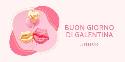 Buon San Valentino, gal white organic-simple