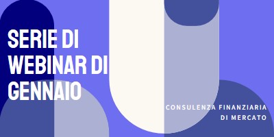 Serie di webinar di gennaio blue modern-bold