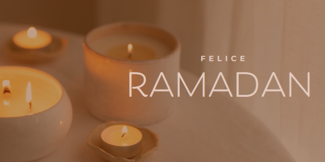 Buon Ramadan brown modern-simple