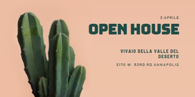 Open house del 3 aprile pink modern-simple