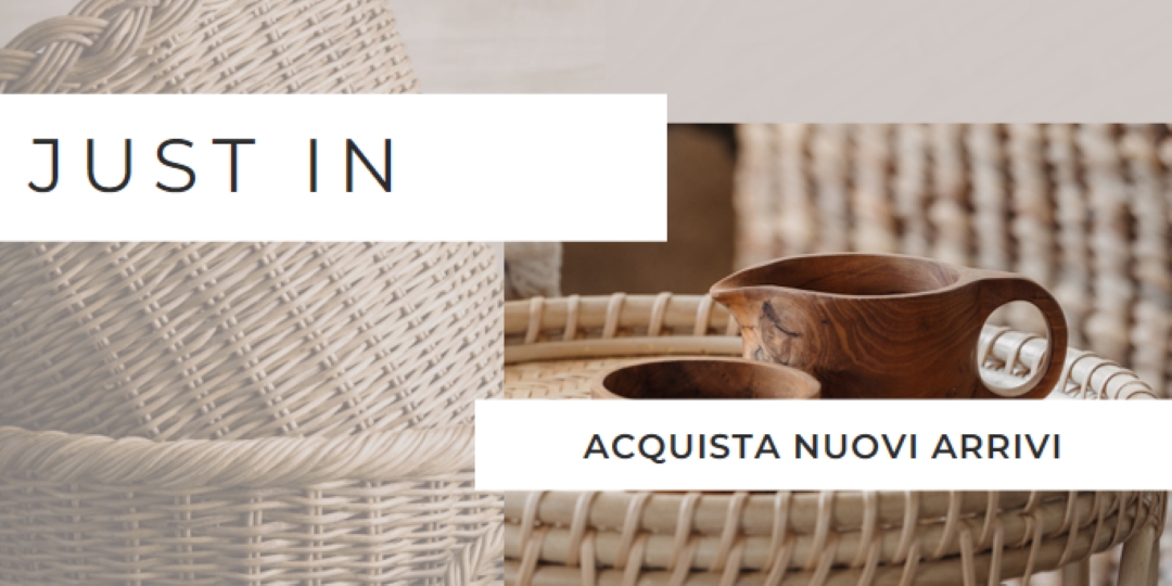 Negozio di vimini brown organic-simple