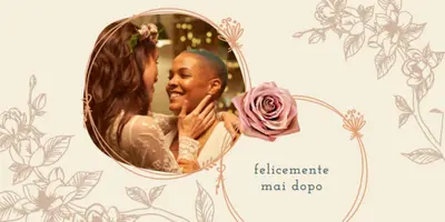 Felice per sempre yellow vintage-botanical