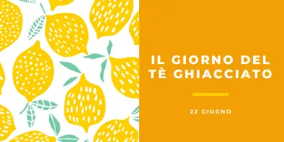 I limoni della vita sono per il tè ghiacciato orange whimsical-color-block