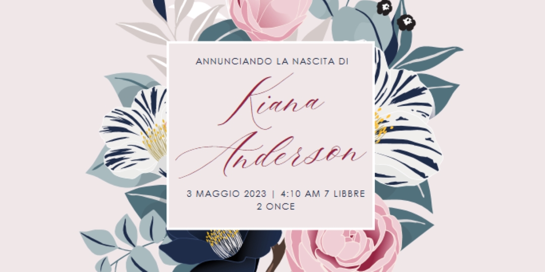 Fiore di bambino gray vintage-botanical