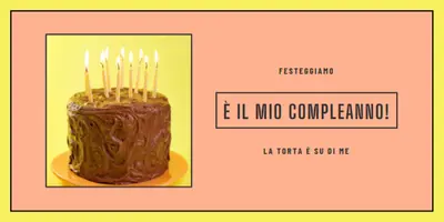 Lascia che mangiano la torta pink modern-bold