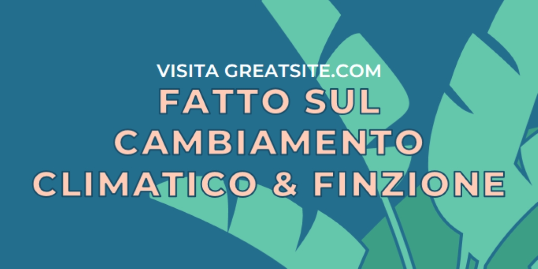 Fatti sui cambiamenti climatici blue whimsical-color-block