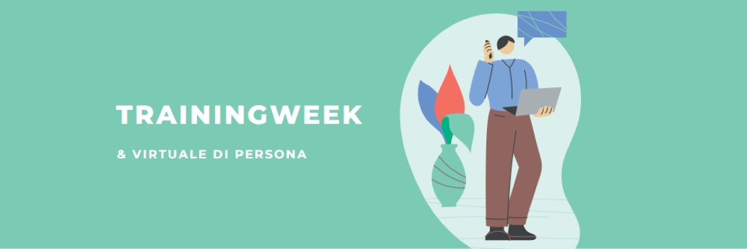 Settimana di formazione green modern-color-block