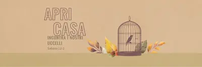 Osservazione di uccelli brown vintage-botanical
