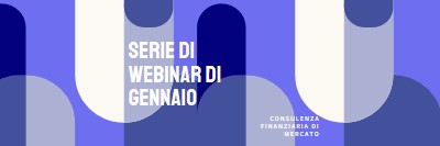 Serie di webinar di gennaio blue modern-bold