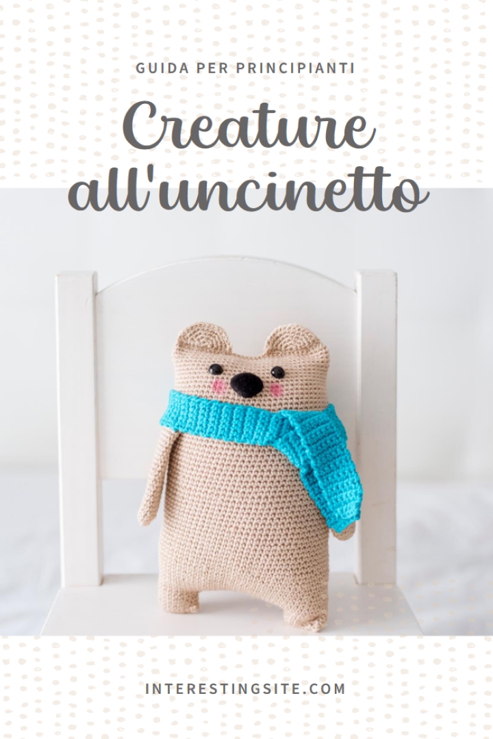 Guida all'uncinetto per principianti white organic-simple