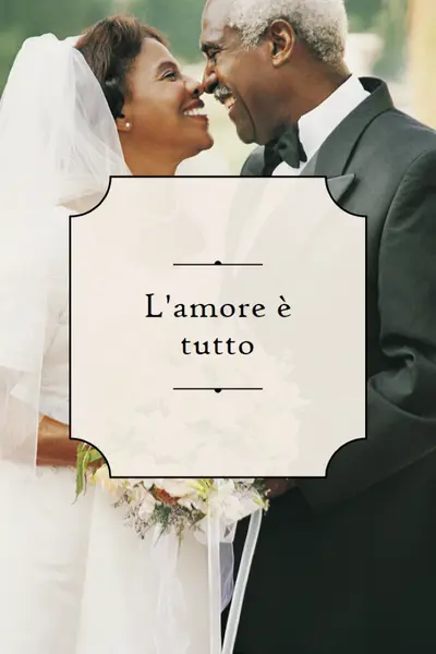 Amore senza tempo white modern-simple