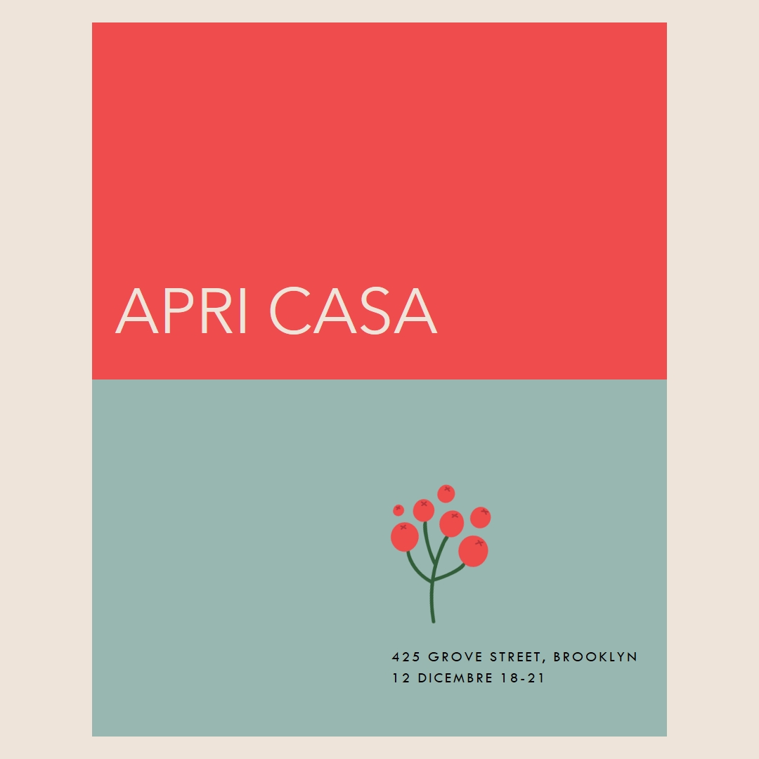 Casa aperta Artsy red modern-simple
