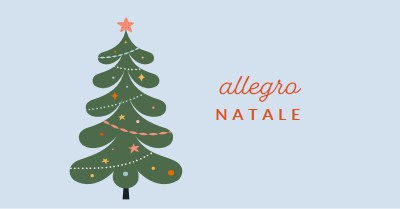 O albero di Natale green whimsical-color-block