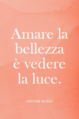 Amore, bellezza e luce pink modern-simple