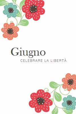 Giugno in fiore white organic-boho