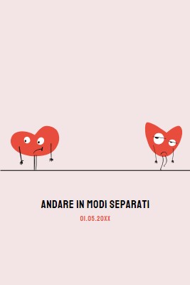 Andare in modi diversi pink whimsical-line