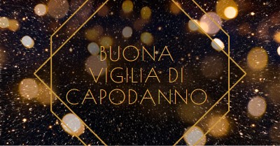 Buona vigilia di Capodanno black modern-geometric-&-linear