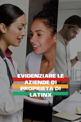 Celebra le aziende di proprietà di Latinx white modern-simple