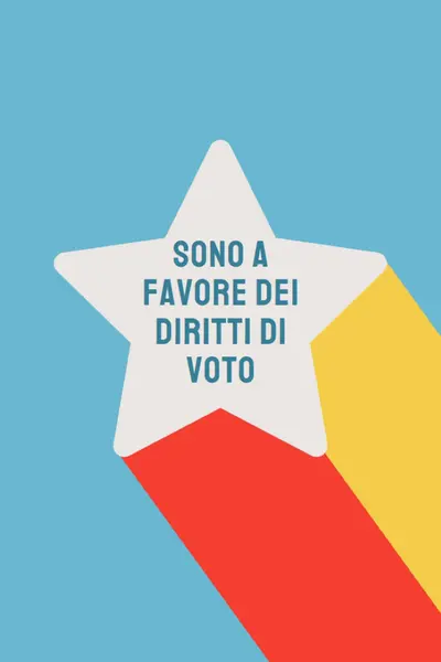 Fai sentire la tua voce blue modern-color-block