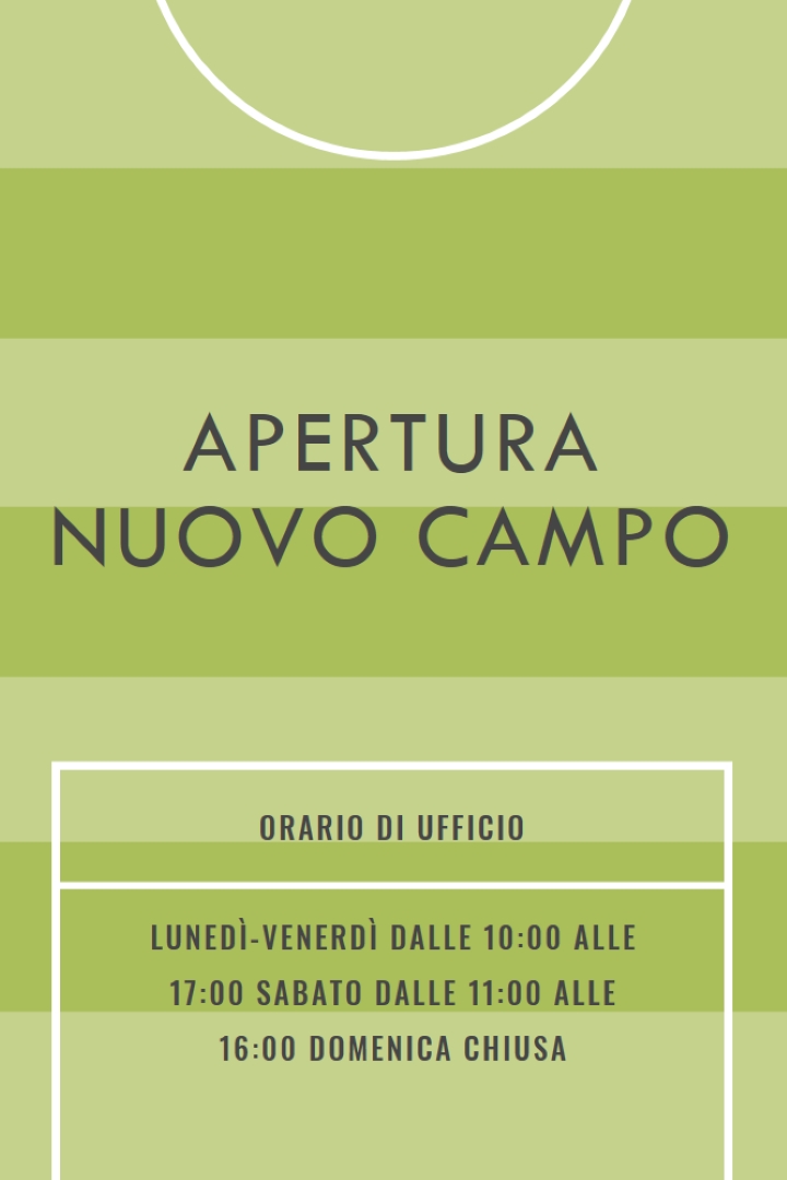 Obiettivi di campo green modern-geometric-&-linear
