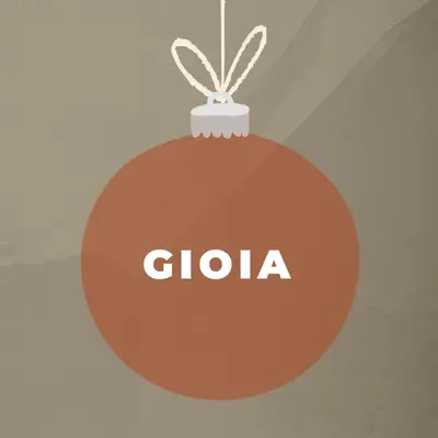 Sulla pallina di natale orange whimsical-color-block