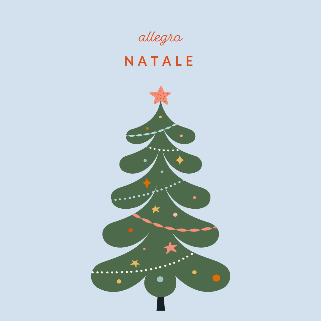 O albero di Natale green whimsical-color-block
