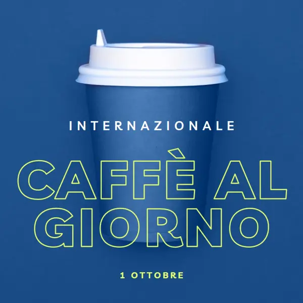 Cultura del cafe blue modern-bold