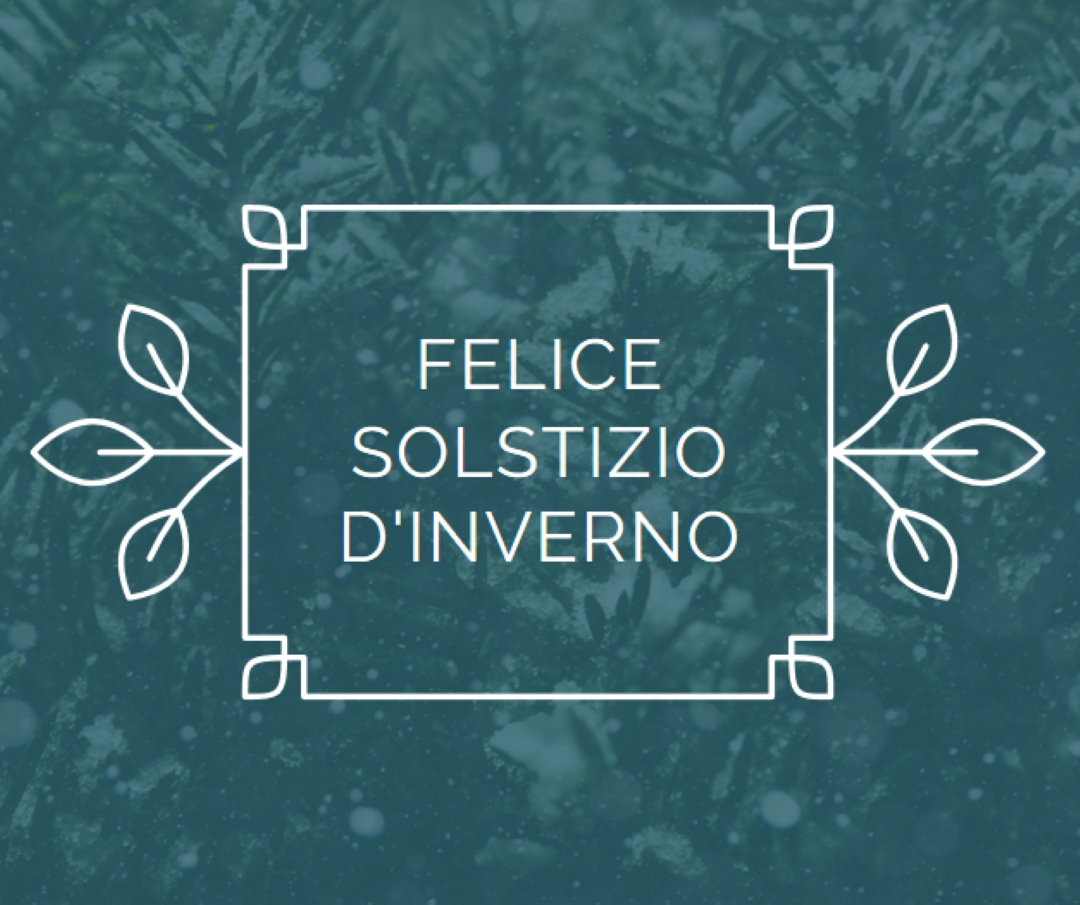 Solstizio d'inverno green modern-simple