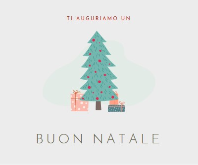 Augurandoti un buon Natale pink whimsical-color-block