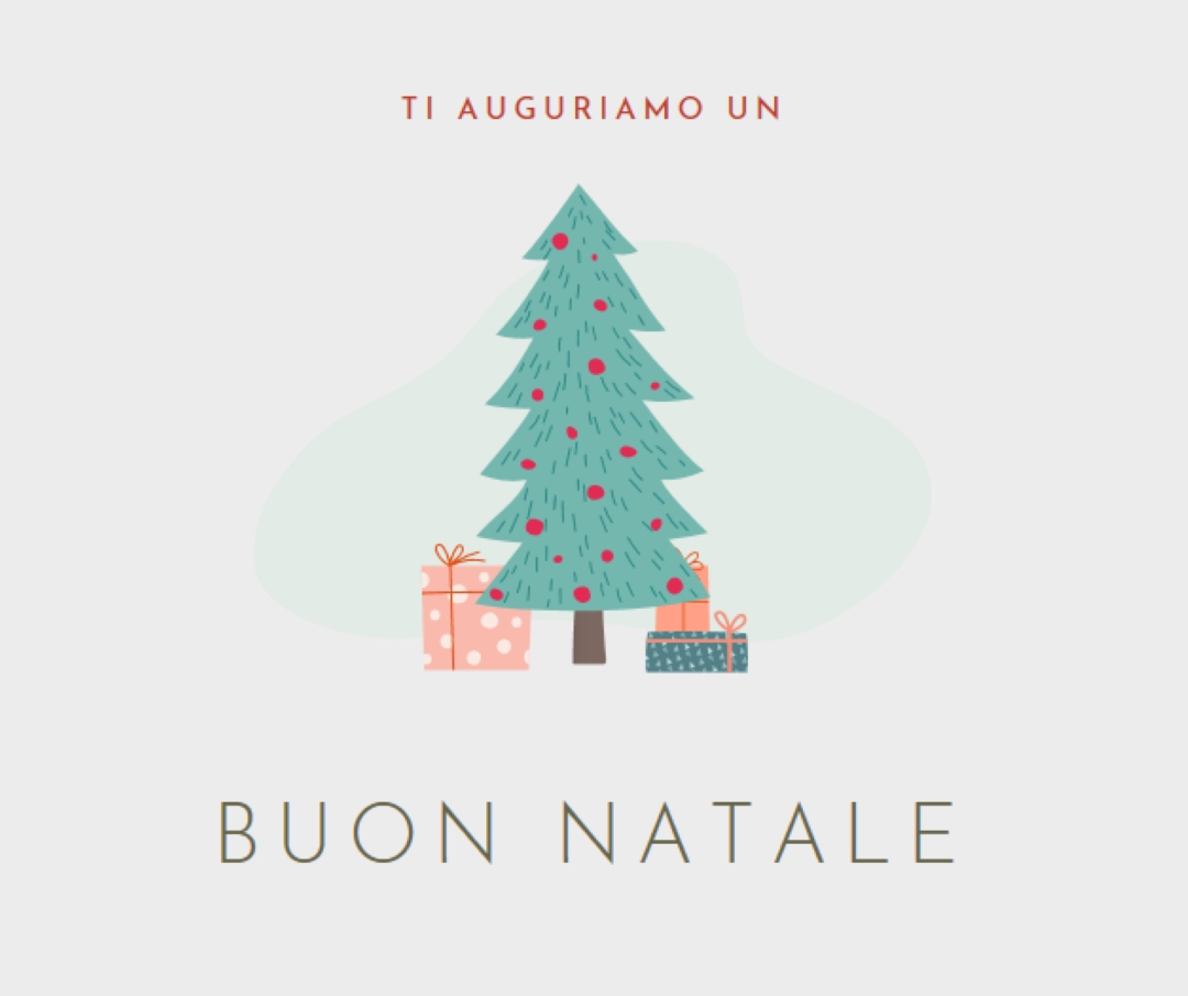 Augurandoti un buon Natale pink whimsical-color-block