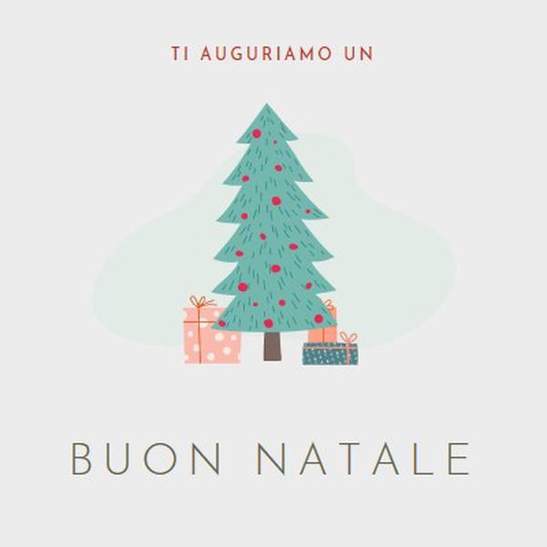 Augurandoti un buon Natale pink whimsical-color-block