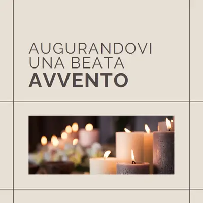 Augurandovi un Avvento benedetto brown modern-geometric-&-linear