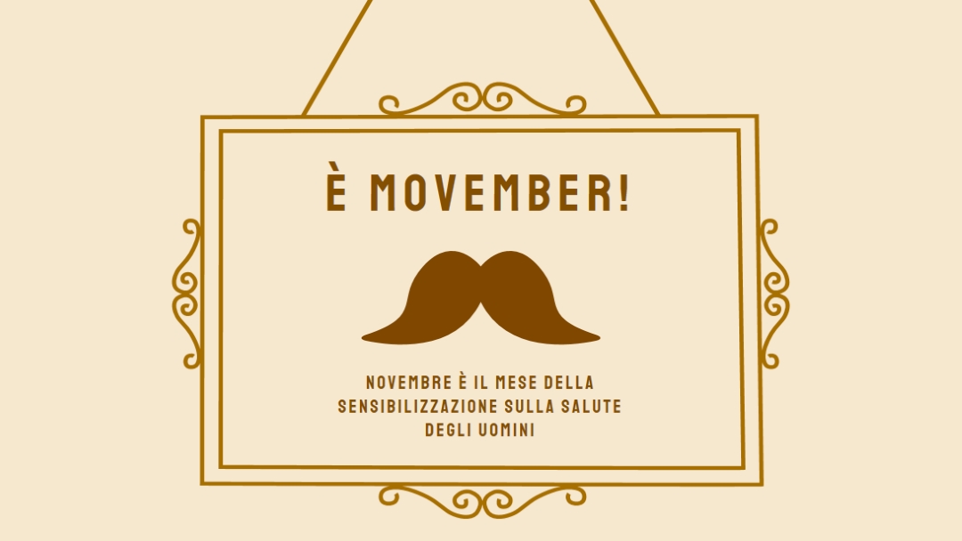 Baffi di novembre brown vintage-retro