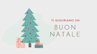 Augurandoti un buon Natale pink whimsical-color-block