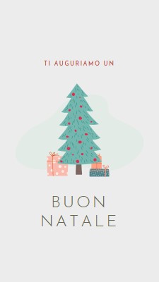 Augurandoti un buon Natale pink whimsical-color-block